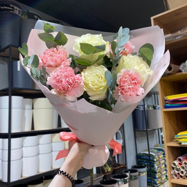 Букет цветов "Бархатный"